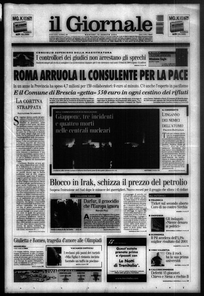 Il giornale : quotidiano del mattino